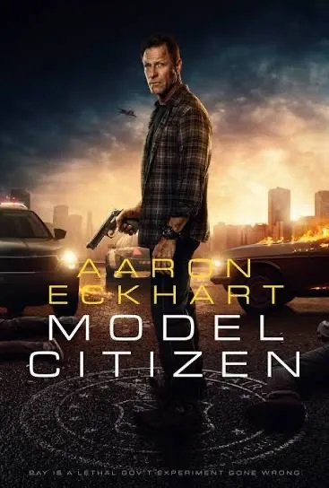 Aaron Eckhart protagoniza Model Citizen, un nuevo thriller de ciencia ficción - poster