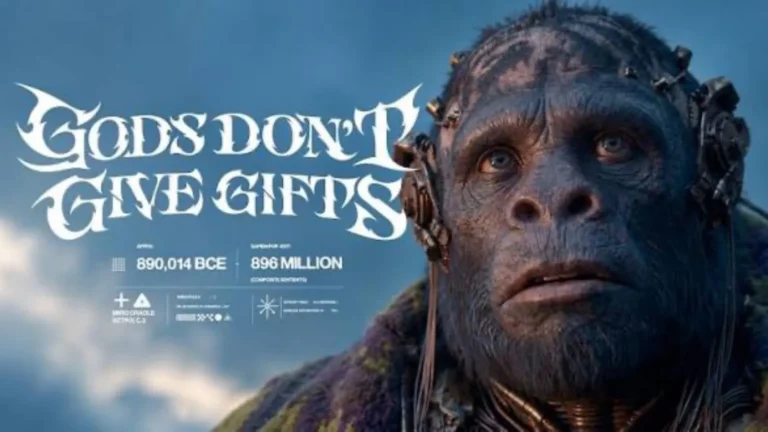 Gods Don’t Give Gifts, la película de ciencia ficción y terror con IA, aspira al Oscar portada