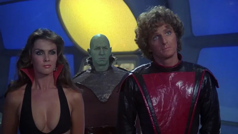 Marjoe Gortner en Star Crash, choque de galaxias portada alternativa