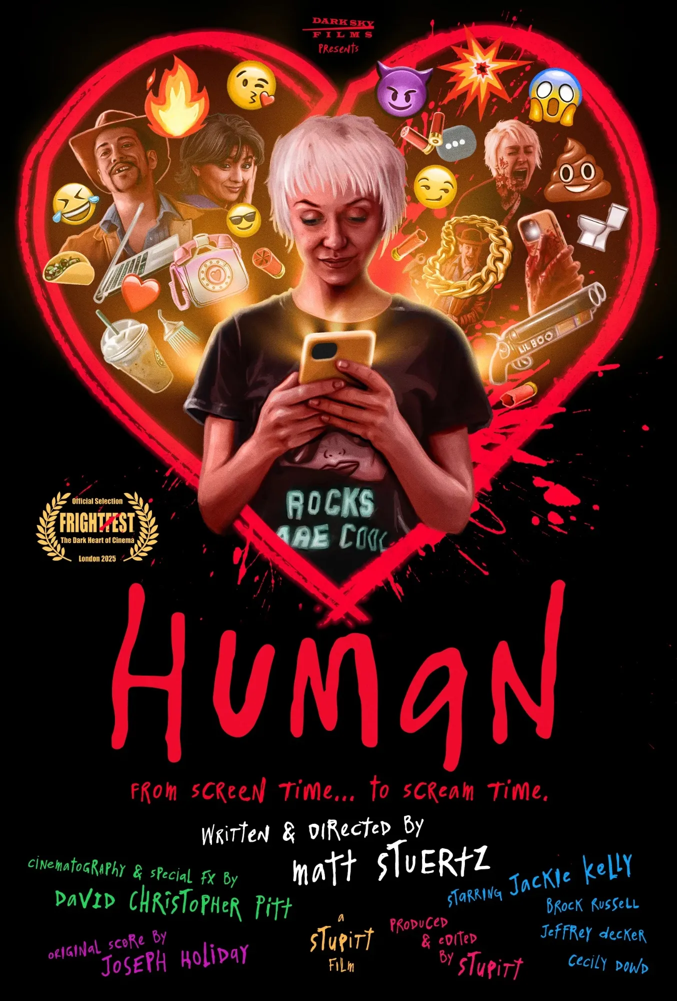 Tráiler de 'Human': Una noche de terror sobrenatural y efectos prácticos - poster
